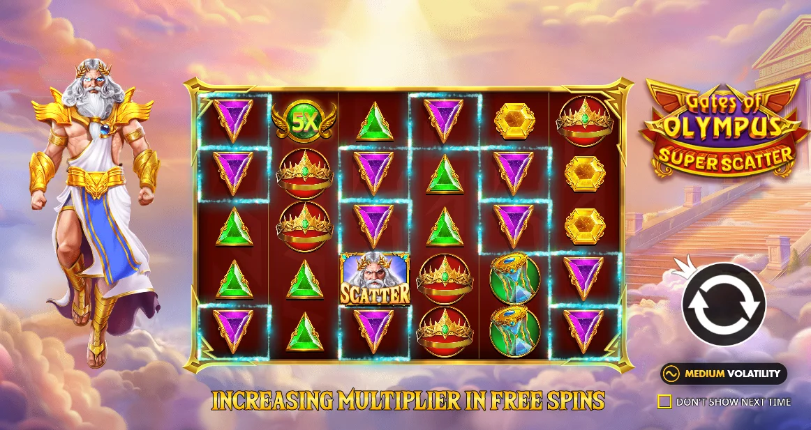 Gates of Olympus Super Scatter — Pragmatic Play